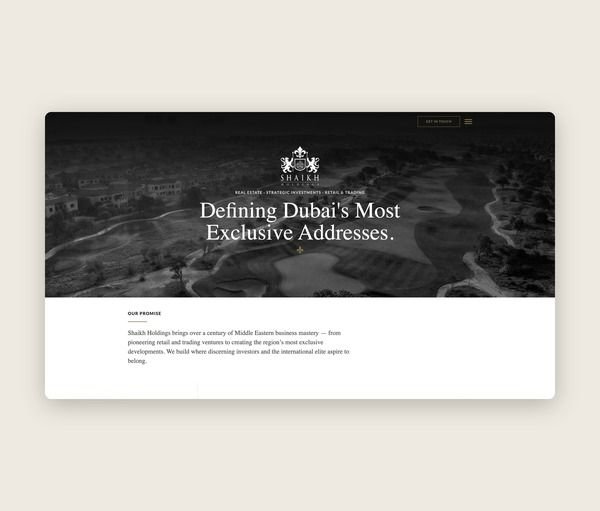 The Shaikh Holdings corporate website